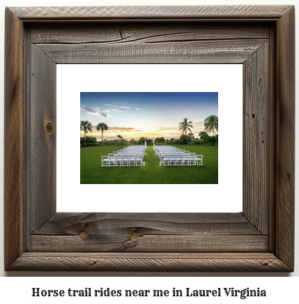 horse trail rides near me in Laurel, Virginia